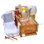 BeeCastle Professional Beekeeping Starter Kit:Complete 10 Frame Deep Brood Bee Box with 22 Essential Beekeeping Equipment for Beekeeping Enthusiasts