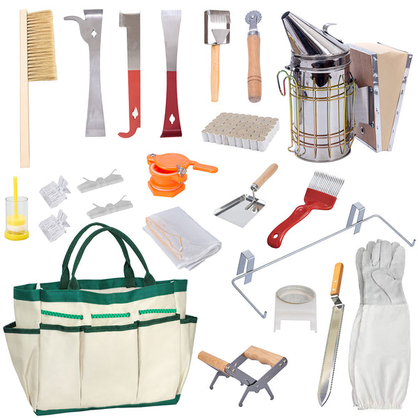 Beekeeping Supplies 22 Pieces Frame Holder Bee Kit