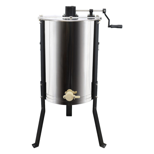 Unlock the Sweet Symphony of BeeCastle's Unassembled 2 Frame Manual Honey Extractor Machine.Crafted by Hand, Powered by Precision! Elevate Your Honey Harvesting Journey with Adjustable Height Stands for a Beekeeping Experience Beyond Compare!