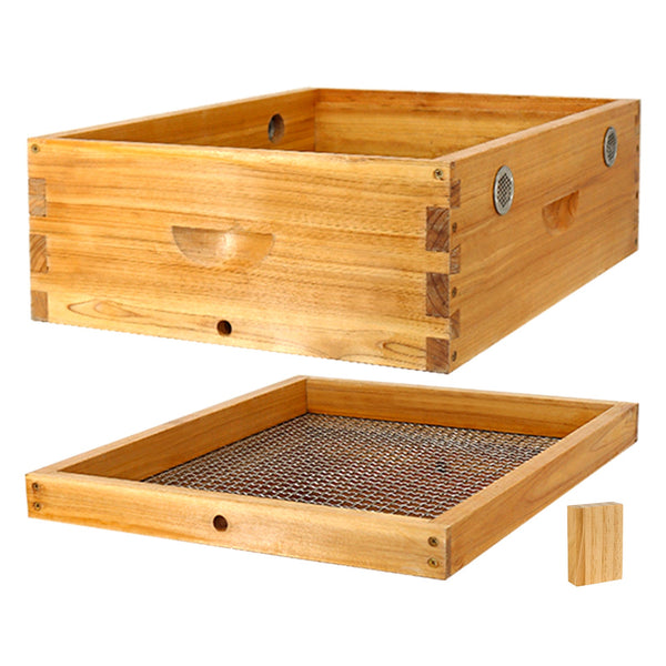 BeeCastle 8 Frame Candy Board and Quilt Box Combo Pack:Essential Winter Preparation for Beekeepers