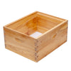 BeeCastle Hives Optimized 2 PACK 10 Frame Deep Box Hive Body with Wax Coating (Frameless, Logo Free) Essential Hive Part