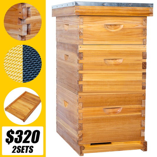 10 frame 4 layer langstroth beehive