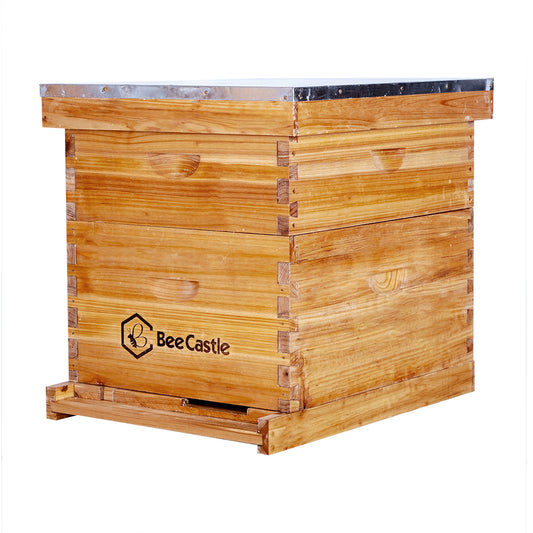 BeeCastle Hives 10 Frames Complete Beehive Kit