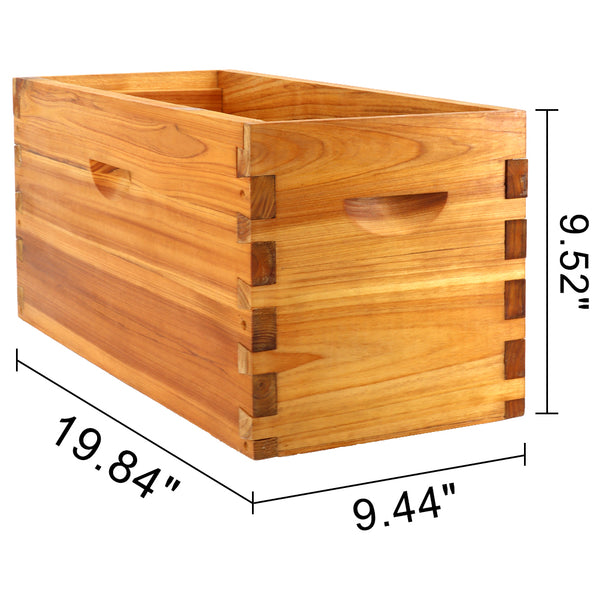 Unleash Beekeeping Brilliance with Our Wax Coated 5 Frame Nuc Box,Frameless, Logo Free Excellence! 🌟
